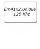 125 Khz - EM4102, EM4200