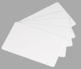 Carte PVC blanche