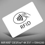 Desfire EV1-4K avec impression