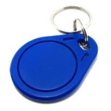 MIF_ULT_FOB27_BL - Porte-clés RFID Mifare Ultralight C, bleu