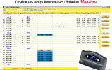 MaxTime - Logiciel de gestion de temps pour pointeuse
