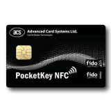 Carte NFC PocketKey Fido (blanche)