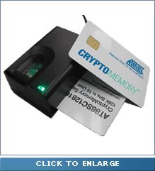FS82HC - Lecteur biométrique + carte à contact puce